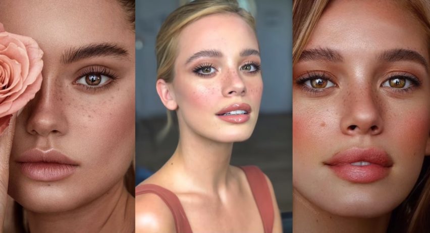 trend make-up 2021 - efekt opálení
