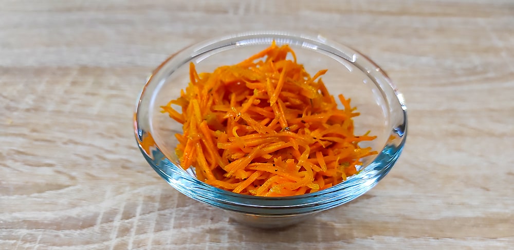 Koreiská mrkev recept